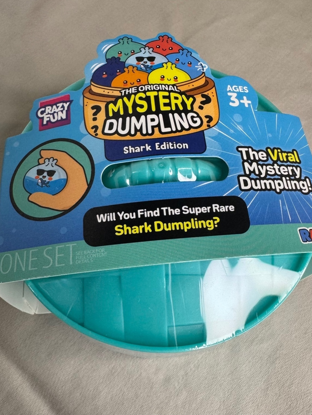 RMS Crazy Fun Original Mystery Dumpling Shark Edition Sealed Squishy 2026